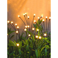 Садові світильники Светлячки на сонячній батареї — набір із 2 шт. для чарівного освітлення вашого саду